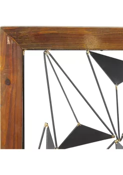 Coupon ⌛ Contemporary Metal Wall Decor - Set of 2 by Monroe Lane 🤩 -Monroe Lane Sales Belk 15620