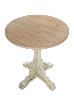 Brand new 🤩 Farmhouse Wood Accent Table by Monroe Lane 💯 -Monroe Lane Sales Belk 15633