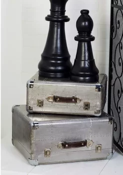 Deals 🤩 Farmhouse Wood Box - Set of 2 by Monroe Lane ⌛