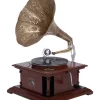 Best deal 🤩 Vintage Wood Gramophone by Monroe Lane 😀
