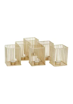 Wholesale 🤩 Iron Modern Candle Holder Set of 3 by Monroe Lane 👏 -Monroe Lane Sales Belk 15715