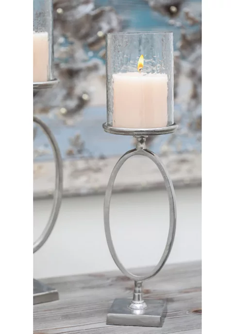 Hot Sale 🤩 Contemporary Aluminum Hurricane Lamp by Monroe Lane ✨ 2 Hot Sale 🤩 Contemporary Aluminum Hurricane Lamp by Monroe Lane ✨ - Image 2