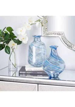 Coupon ✨ Contemporary Glass Vase - Set of 2 by Monroe Lane 😉