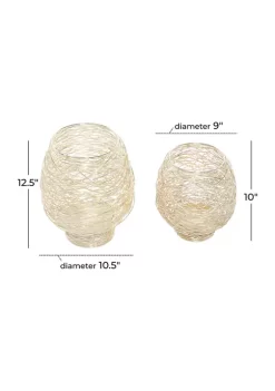 Promo β Contemporary Metal Candle Lantern - Set of 2 by Monroe Lane π 9 Promo β Contemporary Metal Candle Lantern - Set of 2 by Monroe Lane π -Monroe Lane Sales Belk 15747