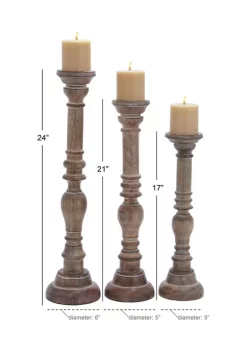 Deals β Traditional Mango Wood Candle Holder - Set of 3 by Monroe Lane π 10 Deals β Traditional Mango Wood Candle Holder - Set of 3 by Monroe Lane π -Monroe Lane Sales Belk 15754