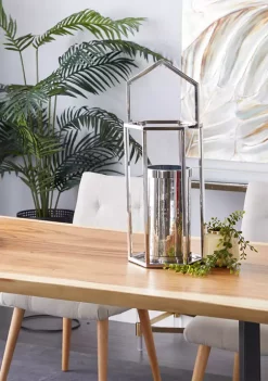 Best reviews of 🔔 Contemporary Stainless Steel Lantern by Monroe Lane 🤩 -Monroe Lane Sales Belk 15776