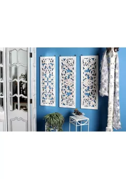 Best deal β€οΈ Traditional Wood Wall Decor - Set of 3 by Monroe Lane β