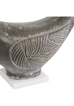 Best deal ⌛ Coastal Ceramic Sculpture - Set of 2 by Monroe Lane 🔔 -Monroe Lane Sales Belk 15799