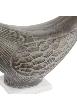 Best deal ⌛ Coastal Ceramic Sculpture - Set of 2 by Monroe Lane 🔔 -Monroe Lane Sales Belk 15800