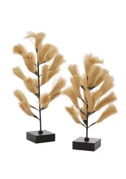 Best Pirce ๐งจ Coastal Wood Sculpture - Set of 2 by Monroe Lane ๐