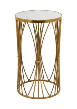 Flash Sale 🧨 Contemporary Metal Accent Table by Monroe Lane 🔔 -Monroe Lane Sales Belk 15844