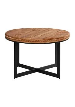 Coupon β Industrial Wood Coffee Table by Monroe Lane π§¨
