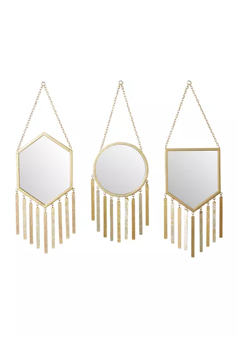 Deals π₯° Iron Farmhouse Wall Mirror - Set of 3 by Monroe Lane π 1 Deals π₯° Iron Farmhouse Wall Mirror - Set of 3 by Monroe Lane π