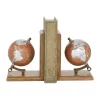Best deal 👏 Traditional Wood Bookends - Set of 2 by Monroe Lane ✨