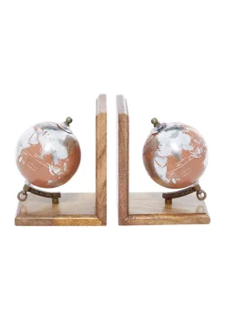 Best deal 👏 Traditional Wood Bookends - Set of 2 by Monroe Lane ✨ 10 Best deal 👏 Traditional Wood Bookends - Set of 2 by Monroe Lane ✨ -Monroe Lane Sales Belk 15875