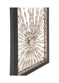 Outlet 🧨 Contemporary Metal Wall Decor by Monroe Lane 🎉 -Monroe Lane Sales Belk 1588