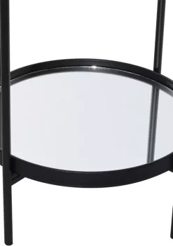 Outlet 🎁 Contemporary Metal Accent Table by Monroe Lane 🎉 -Monroe Lane Sales Belk 15898