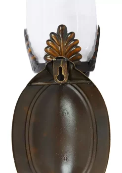 Best deal 😀 Traditional Glass Wall Sconce by Monroe Lane ✔️ -Monroe Lane Sales Belk 159