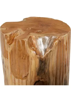 Budget 👍 Contemporary Teak Wood Accent Table by Monroe Lane 🌟 -Monroe Lane Sales Belk 15914