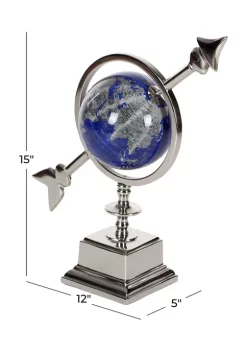 Outlet 🔥 Traditional Aluminum Globe by Monroe Lane ✔️ -Monroe Lane Sales Belk 15927