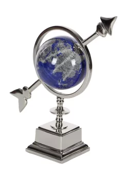 Outlet 🔥 Traditional Aluminum Globe by Monroe Lane ✔️ -Monroe Lane Sales Belk 15928
