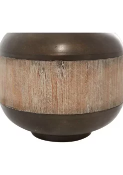 Wholesale 🔥 Rustic Metal Decorative Jars by Monroe Lane ❤️ -Monroe Lane Sales Belk 15943
