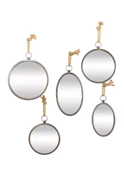 Brand new 🥰 Glam Metal Wall Mirror - Set of 5 by Monroe Lane 😉
