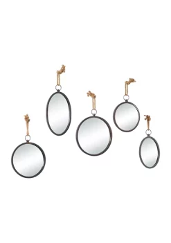 Brand new 🥰 Glam Metal Wall Mirror - Set of 5 by Monroe Lane 😉 -Monroe Lane Sales Belk 15984