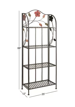 Outlet 🤩 Traditional Metal Bakers Rack by Monroe Lane ✔️ -Monroe Lane Sales Belk 16008