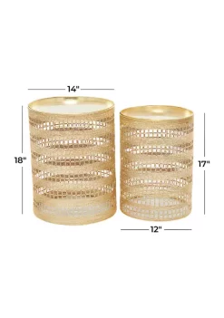 Top 10 🥰 Transitional Metal Accent Table - Set of 2 by Monroe Lane 💯 -Monroe Lane Sales Belk 16051