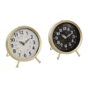 Budget 💯 Modern Metal Clock - Set of 2 by Monroe Lane 🔥