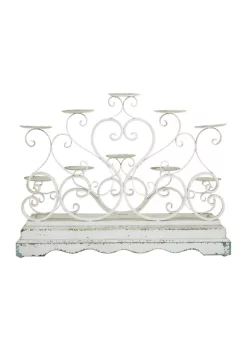 Deals 🥰 French Country Metal Candelabra by Monroe Lane 🥰 -Monroe Lane Sales Belk 16060