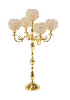 Buy π Glam Aluminum Candelabra by Monroe Lane π