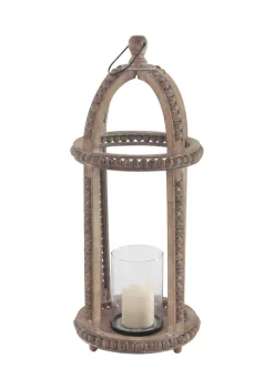 Wholesale 👏 Farmhouse Reclaimed Wood Lantern by Monroe Lane ✔️