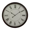 Best Sale 🔔 Traditional Metal Wall Clock by Monroe Lane 🌟