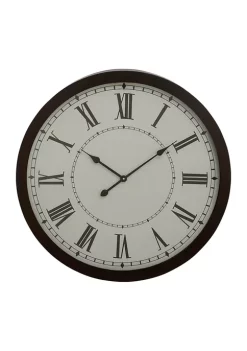 Best Sale 🔔 Traditional Metal Wall Clock by Monroe Lane 🌟 -Monroe Lane Sales Belk 16078