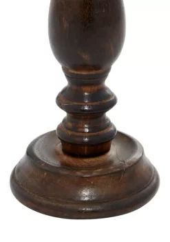 Cheap 🔥 Mango Wood Traditional Candle Holder Set of 3 by Monroe Lane 🛒 -Monroe Lane Sales Belk 16157