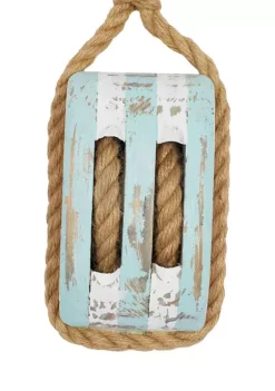 Promo ✨ Coastal Wood Wall Decor by Monroe Lane ❤️ -Monroe Lane Sales Belk 1619