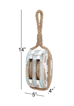 Promo ✨ Coastal Wood Wall Decor by Monroe Lane ❤️ -Monroe Lane Sales Belk 1621