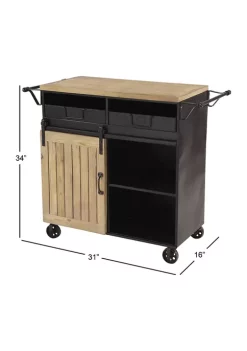 Budget ❤️ Industrial Wooden Cabinet by Monroe Lane 👏 -Monroe Lane Sales Belk 16234