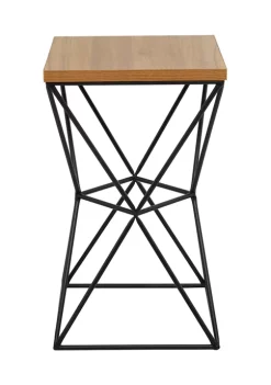 Discount 🌟 Contemporary Metal Accent Table by Monroe Lane 😍 -Monroe Lane Sales Belk 16241
