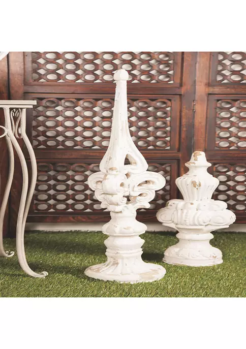 New ❤️ Fiberglass Vintage Finial Sculpture by Monroe Lane ⌛ 2 New ❤️ Fiberglass Vintage Finial Sculpture by Monroe Lane ⌛ - Image 2