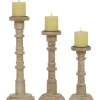 Wholesale 🔔 Country Cottage Metal Candle Holder - Set of 3 by Monroe Lane 💯