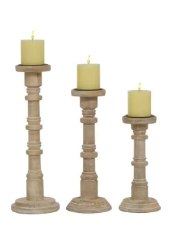 Wholesale 🔔 Country Cottage Metal Candle Holder - Set of 3 by Monroe Lane 💯 -Monroe Lane Sales Belk 16263