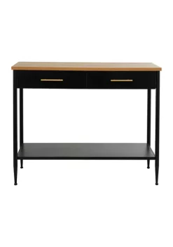 Outlet 😍 Contemporary Metal Console Table by Monroe Lane ✨ -Monroe Lane Sales Belk 16269