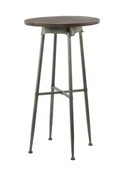 New β Industrial Metal Accent Table by Monroe Lane β