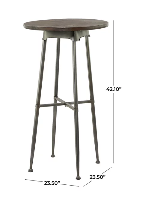 New ⌛ Industrial Metal Accent Table by Monroe Lane ⌛ 4 New ⌛ Industrial Metal Accent Table by Monroe Lane ⌛ - Image 4