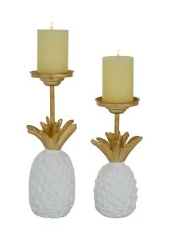 Brand new 🥰 Iron Modern Candle Holder Set of 2 by Monroe Lane ✨