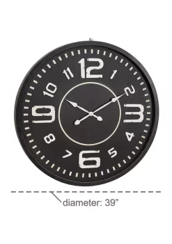 Brand new 🔔 Modern Wood Wall Clock by Monroe Lane 😉 -Monroe Lane Sales Belk 16324