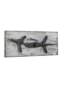 Wholesale 💯 Industrial Metal Wall Decor by Monroe Lane ✨ -Monroe Lane Sales Belk 16422